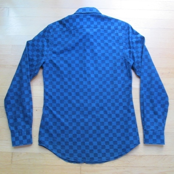 Hope Narrow Fit Chambray Soderberg Man Shirt - Picture 5 of 8